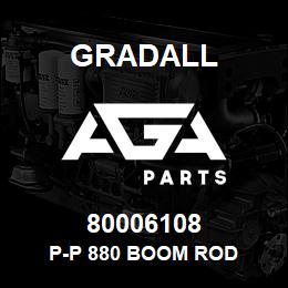 80006108 Gradall P-P 880 BOOM ROD | AGA Parts