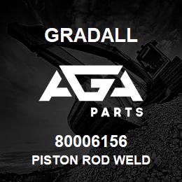 80006156 Gradall PISTON ROD WELD | AGA Parts