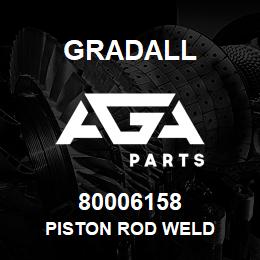 80006158 Gradall PISTON ROD WELD | AGA Parts