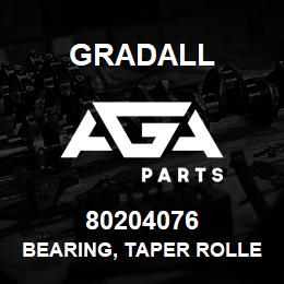 80204076 Gradall BEARING, TAPER ROLLER | AGA Parts