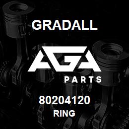 80204120 Gradall RING | AGA Parts