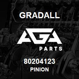 80204123 Gradall PINION | AGA Parts