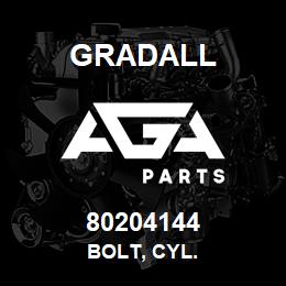 80204144 Gradall BOLT, CYL. | AGA Parts