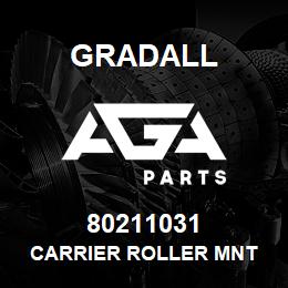 80211031 Gradall CARRIER ROLLER MNT | AGA Parts