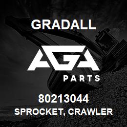 80213044 Gradall SPROCKET, CRAWLER | AGA Parts