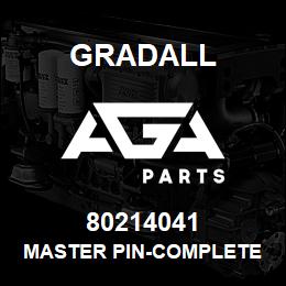 80214041 Gradall MASTER PIN-COMPLETE | AGA Parts