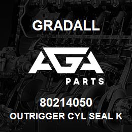 80214050 Gradall OUTRIGGER CYL SEAL KIT | AGA Parts