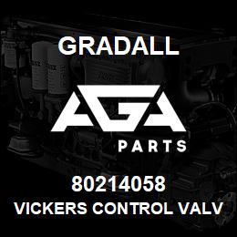 80214058 Gradall VICKERS CONTROL VALVE | AGA Parts