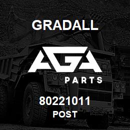 80221011 Gradall POST | AGA Parts