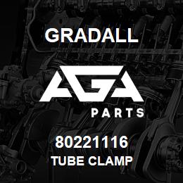 80221116 Gradall TUBE CLAMP | AGA Parts