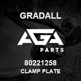 80221258 Gradall CLAMP PLATE | AGA Parts