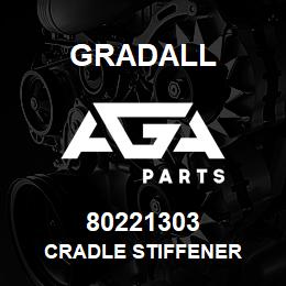 80221303 Gradall CRADLE STIFFENER | AGA Parts