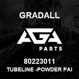 80223011 Gradall TUBELINE -POWDER PAINT,BAG | AGA Parts