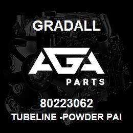 80223062 Gradall TUBELINE -POWDER PAINT,BAG | AGA Parts