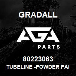 80223063 Gradall TUBELINE -POWDER PAINT,BAG | AGA Parts