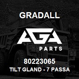 80223065 Gradall TILT GLAND - 7 PASSAGE XL2200 | AGA Parts