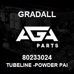 80233024 Gradall TUBELINE -POWDER PAINT,BAG | AGA Parts