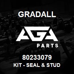 80233079 Gradall KIT - SEAL & STUD | AGA Parts