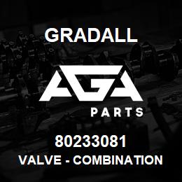 80233081 Gradall VALVE - COMBINATION - HYD | AGA Parts