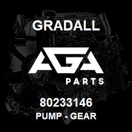 80233146 Gradall PUMP - GEAR | AGA Parts