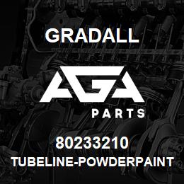 80233210 Gradall TUBELINE-POWDERPAINT,BAG | AGA Parts