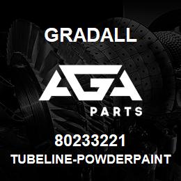 80233221 Gradall TUBELINE-POWDERPAINT,BAG | AGA Parts