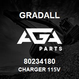 80234180 Gradall CHARGER 115V | AGA Parts