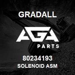 80234193 Gradall SOLENOID ASM | AGA Parts