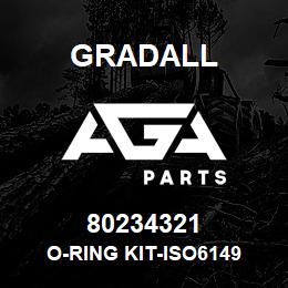 80234321 Gradall O-RING KIT-ISO6149 | AGA Parts