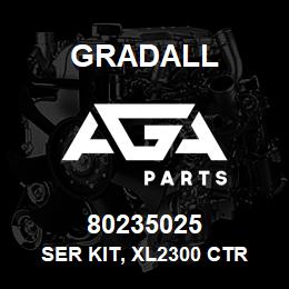 80235025 Gradall SER KIT, XL2300 CTR PIN REWORK | AGA Parts