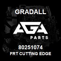 80251074 Gradall FRT CUTTING EDGE | AGA Parts