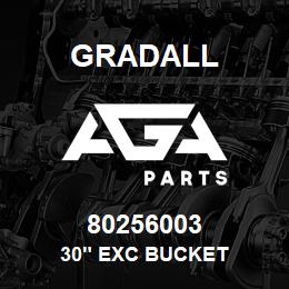 80256003 Gradall 30" EXC BUCKET | AGA Parts