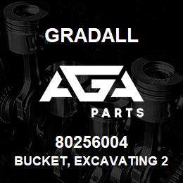 80256004 Gradall BUCKET, EXCAVATING 24" | AGA Parts