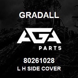 80261028 Gradall L H SIDE COVER | AGA Parts