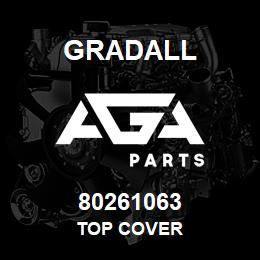 80261063 Gradall TOP COVER | AGA Parts