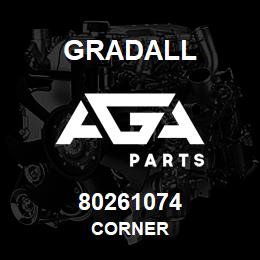 80261074 Gradall CORNER | AGA Parts