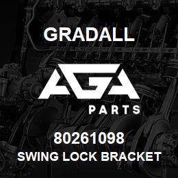 80261098 Gradall SWING LOCK BRACKET | AGA Parts