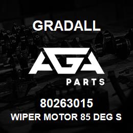 80263015 Gradall WIPER MOTOR 85 DEG STROKE | AGA Parts