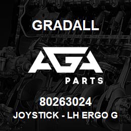 80263024 Gradall JOYSTICK - LH ERGO GRIP | AGA Parts