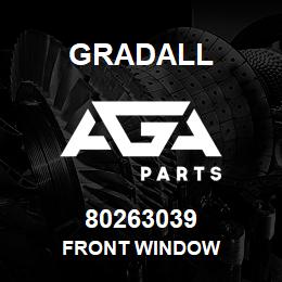 80263039 Gradall FRONT WINDOW | AGA Parts