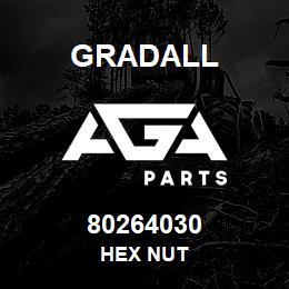 80264030 Gradall HEX NUT | AGA Parts