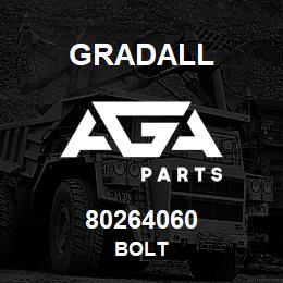 80264060 Gradall BOLT | AGA Parts