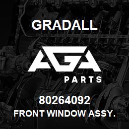 80264092 Gradall FRONT WINDOW ASSY. | AGA Parts