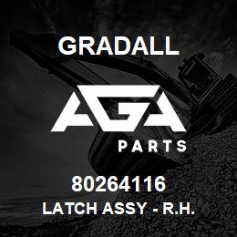 80264116 Gradall LATCH ASSY - R.H. | AGA Parts