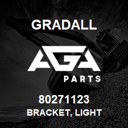 80271123 Gradall BRACKET, LIGHT | AGA Parts