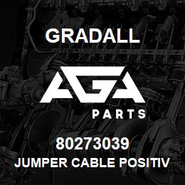 80273039 Gradall JUMPER CABLE POSITIVE (RED) | AGA Parts