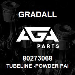 80273068 Gradall TUBELINE -POWDER PAINT,BAG | AGA Parts