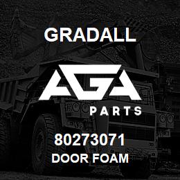 80273071 Gradall DOOR FOAM | AGA Parts