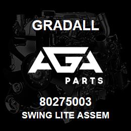 80275003 Gradall SWING LITE ASSEM | AGA Parts