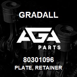 80301096 Gradall PLATE, RETAINER | AGA Parts